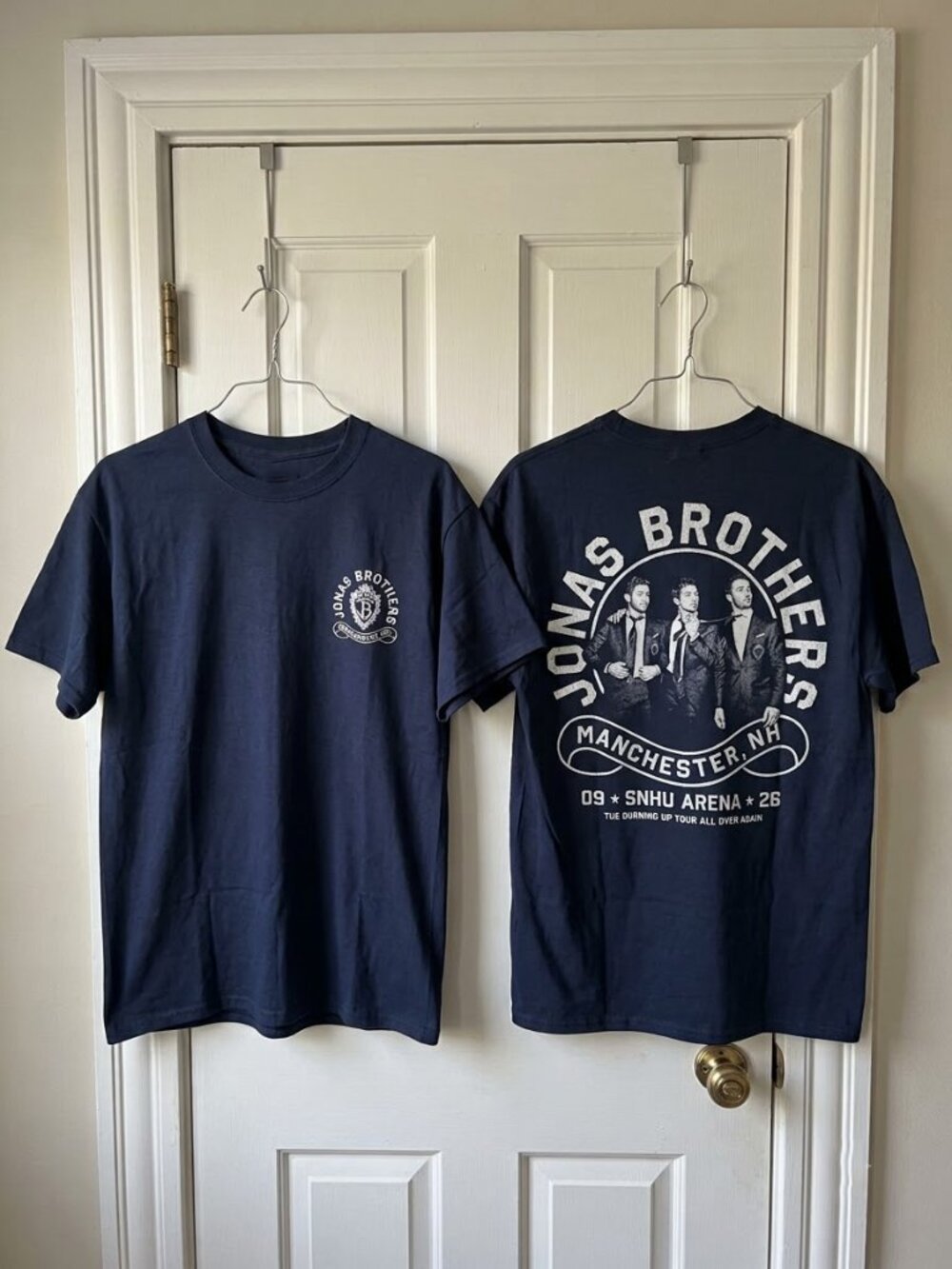 Jonas Brothers Burning Up All Over Again Manchester, NH T-Shirt